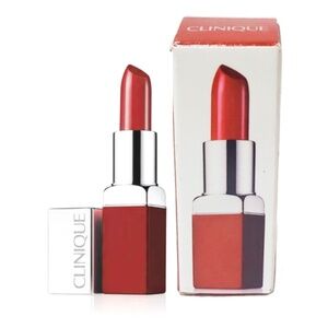 🎀 $9 - Clinique Pop Lip Colour + Primer Lipstick #07 Passion Pop .08oz New Box